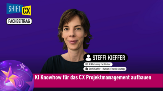 KI Knowhow für das CX Projektmanagement aufbauen