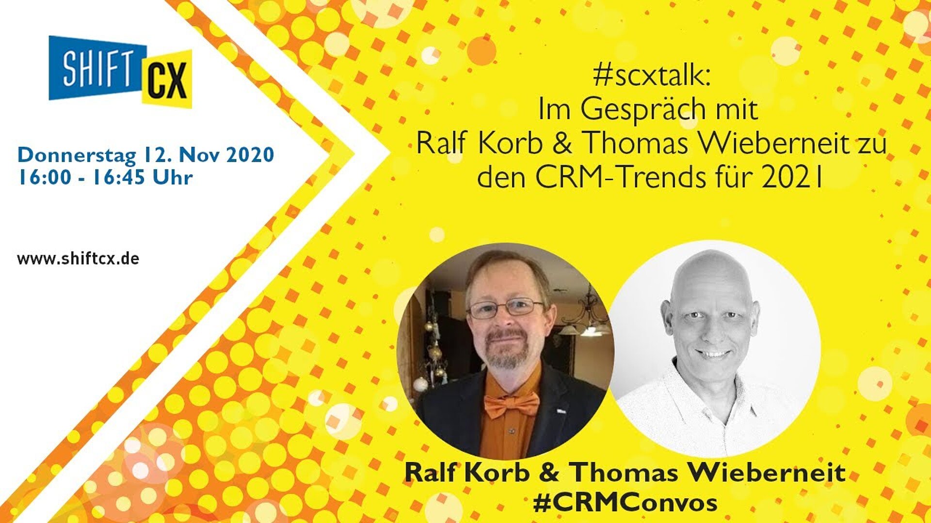 Im Gespräch mit Ralf Korb & Thomas Wieberneit zu den CRM-Trends für 2021