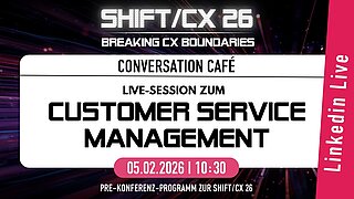 Conversation Café 26 - Customer Service & Agent Experience Management