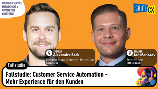 Fallstudie: Customer Service Automation - Mehr Experience für den Kunden