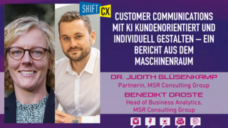 Customer Communications mit KI kundenorientiert und individuell gestalten – ein Bericht aus dem Maschinenraum