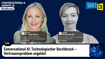 Conversational AI: Technologischer Durchbruch – Vertrauensproblem ungelöst