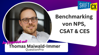 Im Gespräch mit Thomas Maiwald-Immer: Benchmarking NPS, CSAT & CES Im Gespräch mit Thomas Maiwald-Immer: Benchmarking NPS, CSAT & CES