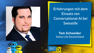Erfahrungen mit dem Einsatz von Conversational AI bei Swisslife