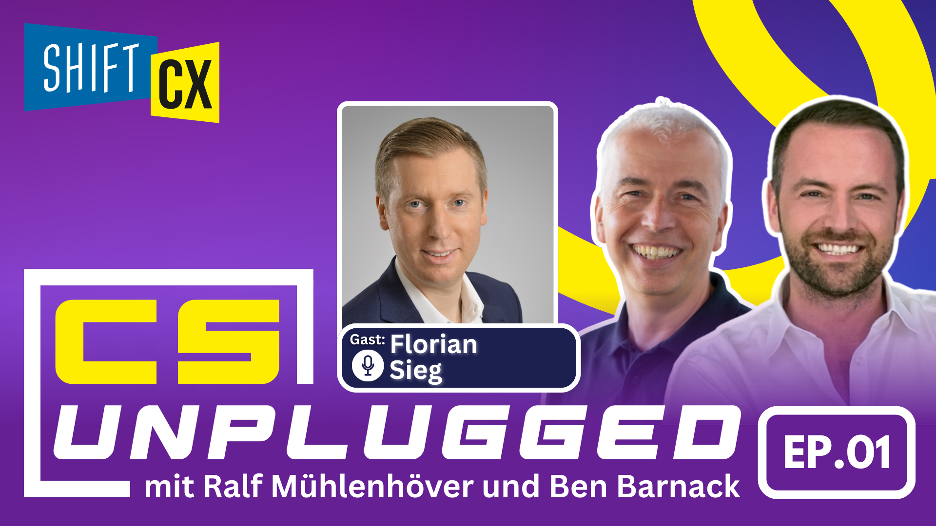 CS UNPLUGGED - Ralf & Ben im Gespräch mit Florian Sieg (Lexware)