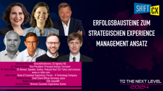 Erfolgsbausteine zum strategischen Experience Management Ansatz