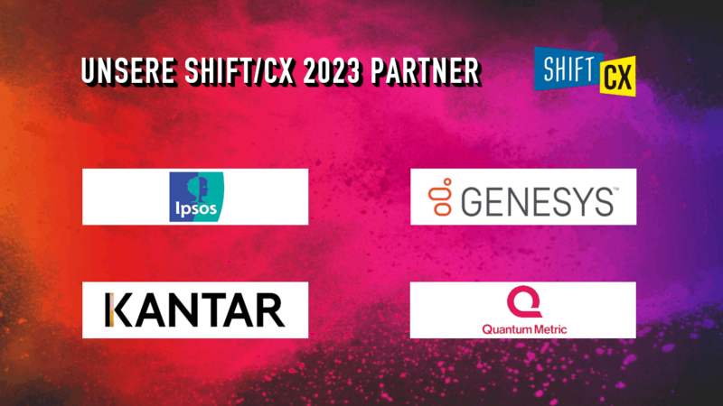 Shift/CX 2023: Die Partner unseres Events Teil zwei