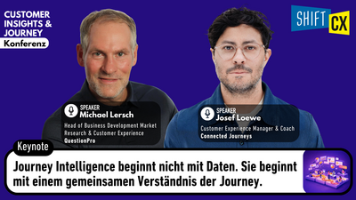 Journey Intelligence beginnt nicht mit Daten. Sie beginnt mit einem gemeinsamen Verständnis der Journey.