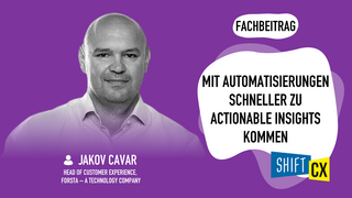 Mit Automatisierungen schneller zu Actionable Insights kommen Mit Automatisierungen schneller zu Actionable Insights kommen