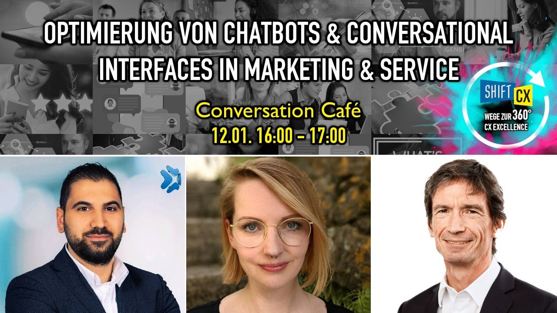 Conversation Café - Optimierung von Chatbots & Conversational Interfaces in Marketing & Service