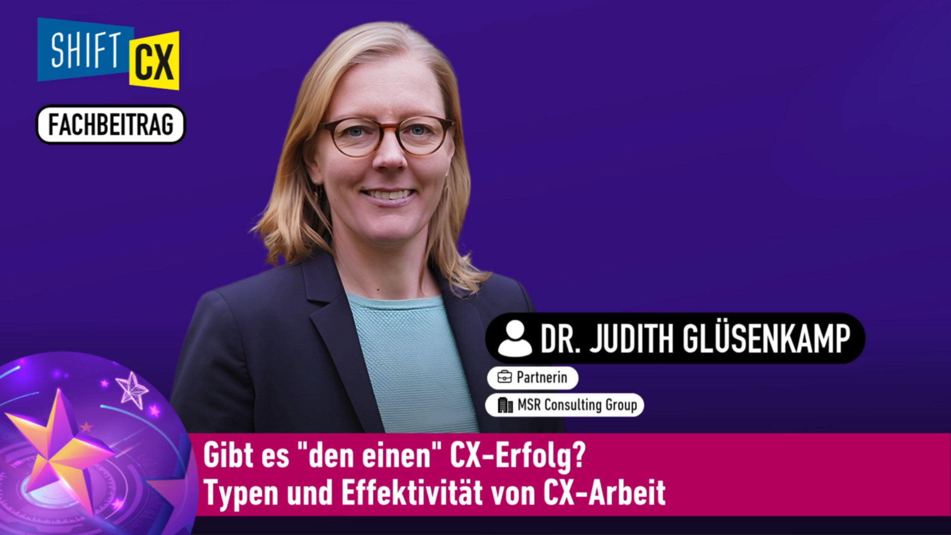 Gibt es "den einen" CX-Erfolg? Typen und Effektivität von CX-Arbeit