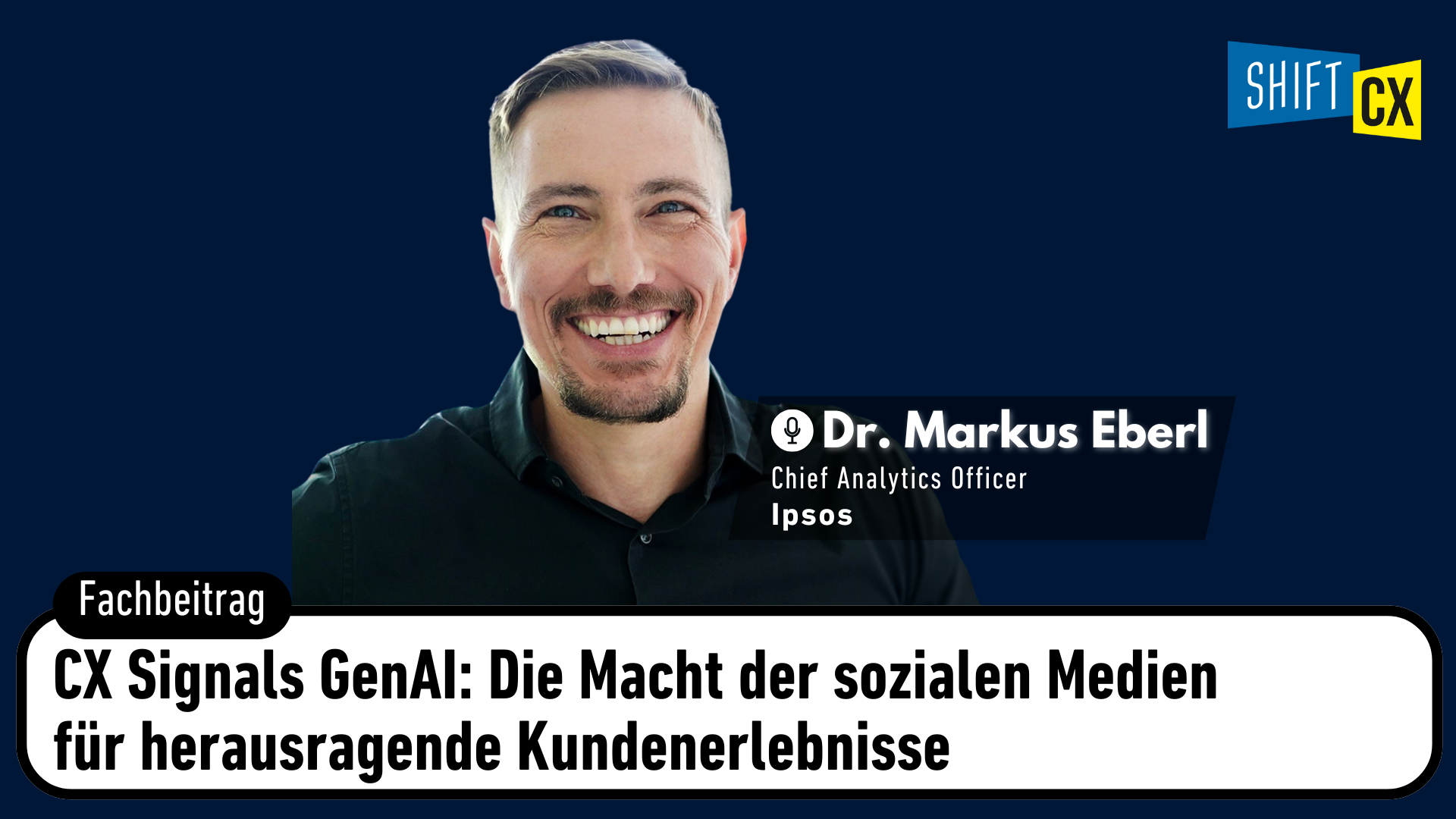 CX Signals GenAI:  Die Macht der sozialen Medien für herausragende Kundenerlebnisse