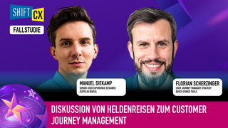 Diskussion von Heldenreisen zum Customer Journey Management