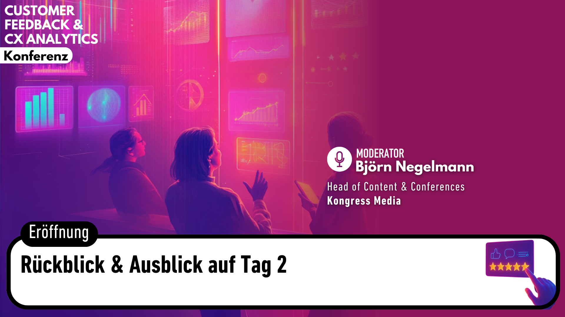 Eröffnung: Rückblick & Ausblick auf Tag 2
