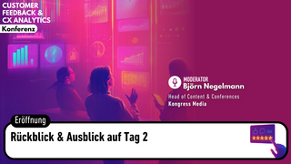 Eröffnung: Rückblick & Ausblick auf Tag 2