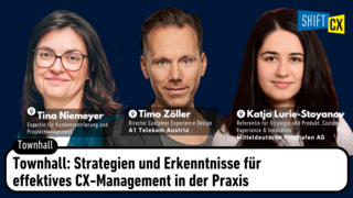 Townhall: Strategien und Erkenntnisse für effektives CX-Management in der Praxis