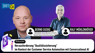 Herausforderung "Qualitätssicherung" im Kontext der Customer Service Automation mit Conversational AI Herausforderung "Qualitätssicherung" im Kontext der Customer Service Automation mit Conversational AI
