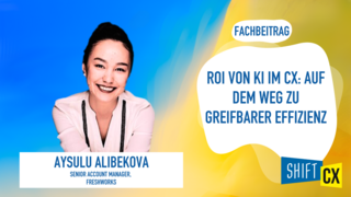 ROI von KI im CX: Auf dem Weg zu greifbarer Effizienz