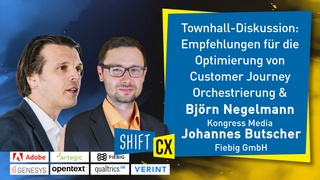 Townhall: Empfehlungen für die Optimierung von Customer Journey Orchestrierung & Management