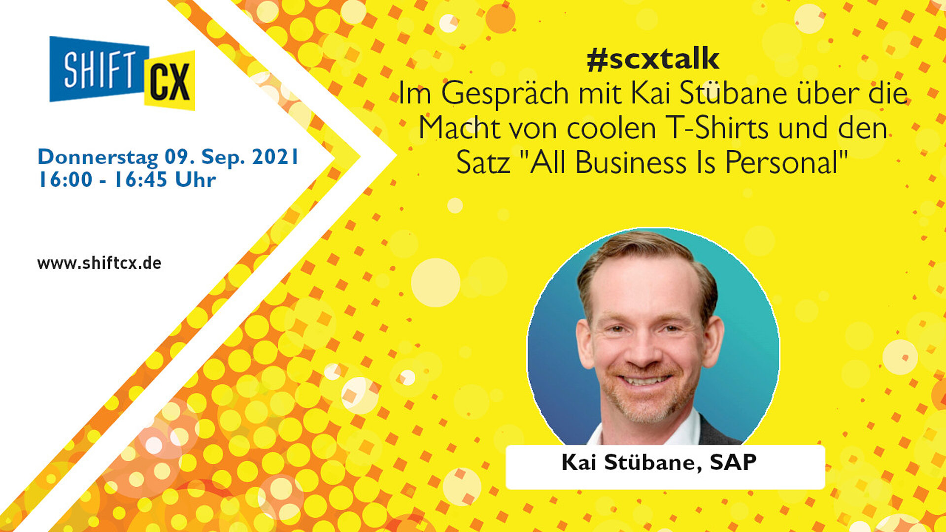 Im Gespräch mit Kai Stübane über die Macht von coolen T-Shirts und den Satz "All Business Is Personal"