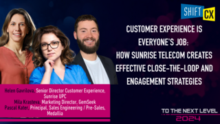 Customer Experience Is Everyone's Job: How Sunrise Telecom Creates Effective Close-The-Loop And Engagement Strategies
