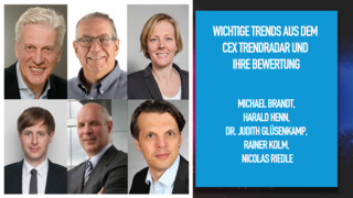 Wichtige Trends aus dem CEX Trendradar und ihre Bewertung