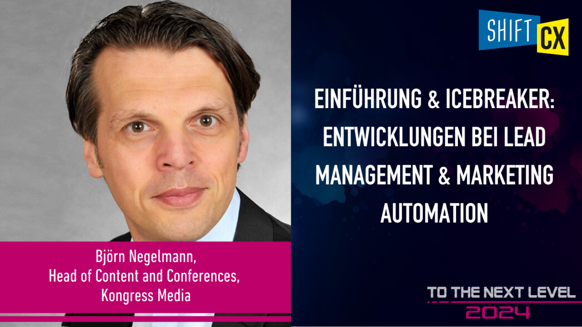 Einführung & Icebreaker: Entwicklungen bei Lead Management & Marketing Automation