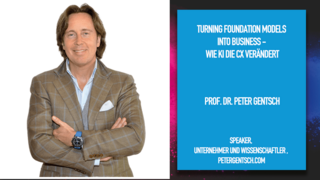 Turning Foundation Models Into Business - Wie KI die CX verändert Turning Foundation Models Into Business - Wie KI die CX verändert
