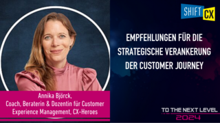 Empfehlungen für die strategische Verankerung der Customer Journey