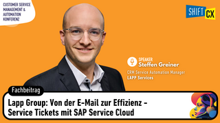 Lapp Group: Von der E-Mail zur Effizienz - Service Tickets mit SAP Service Cloud