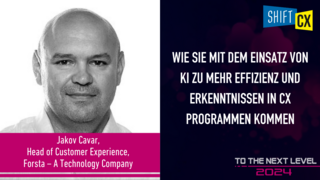 Wie Sie mit dem Einsatz von KI zu mehr Effizienz und Erkenntnissen in CX Programmen kommen