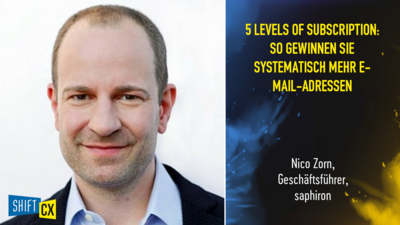 5 Levels of Subscription: So gewinnen Sie systematisch mehr E-Mail-Adressen