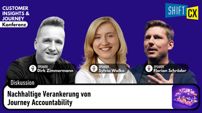Nachhaltige Verankerung von Journey Accountability