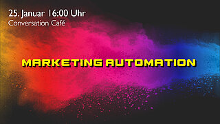 Conversation Café - Marketing Automation Conversation Café - Marketing Automation