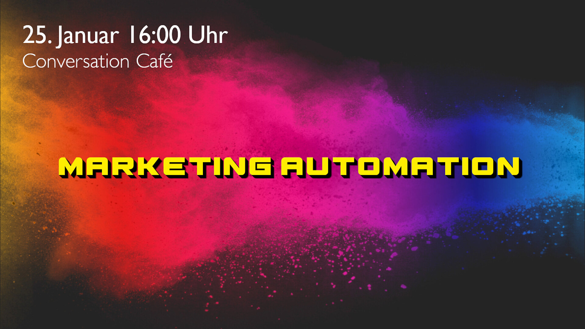 Conversation Café - Marketing Automation