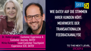 Wie DATEV auf die Stimmen ihrer Kunden hört: Mehrwerte der transaktionalen Feedbackanalyse