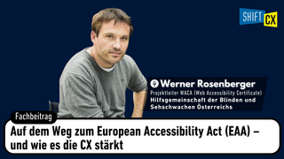 Auf dem Weg zum European Accessibility Act (EAA) – und wie es die CX stärkt
