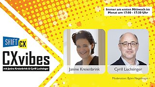 Im Gespräch mit Janine Kreienbrink & Cyrill Luchsinger (Juni 2022) Im Gespräch mit Janine Kreienbrink & Cyrill Luchsinger (Juni 2022)