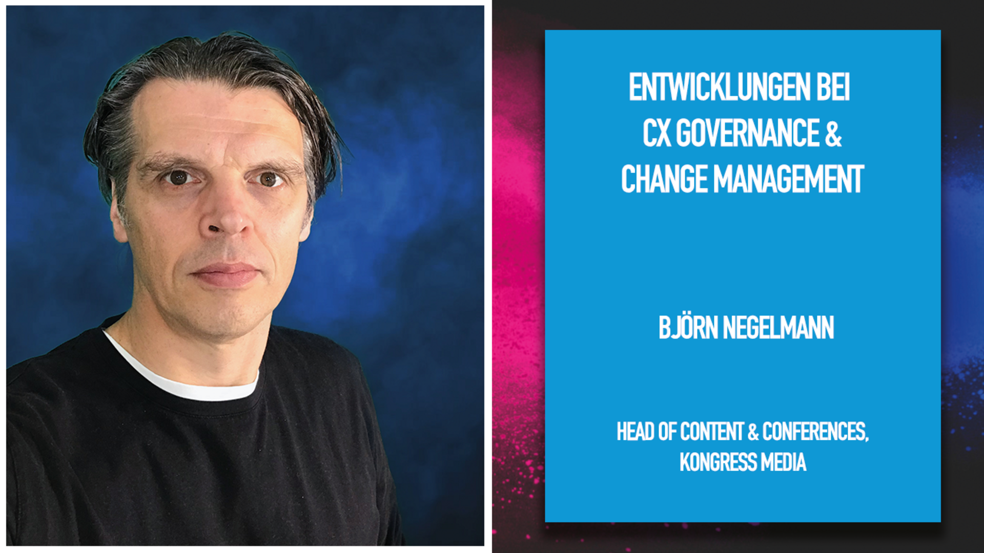 Einführung & Icebreaker: Entwicklungen bei CX Governance & Change Management
