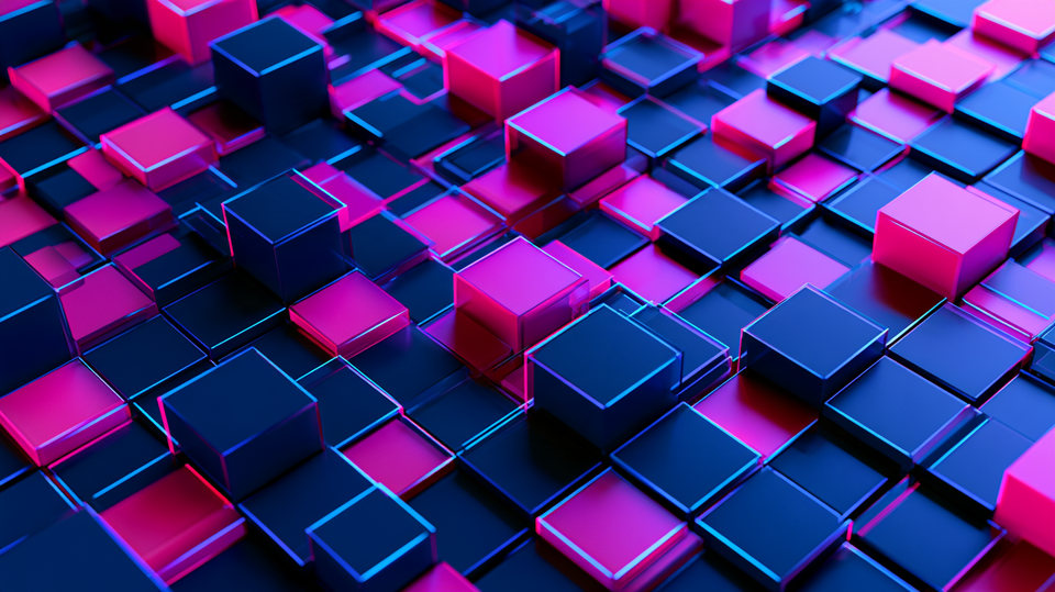 Abstrakte Visualisierung zu Web Content Management und Multi-Channel