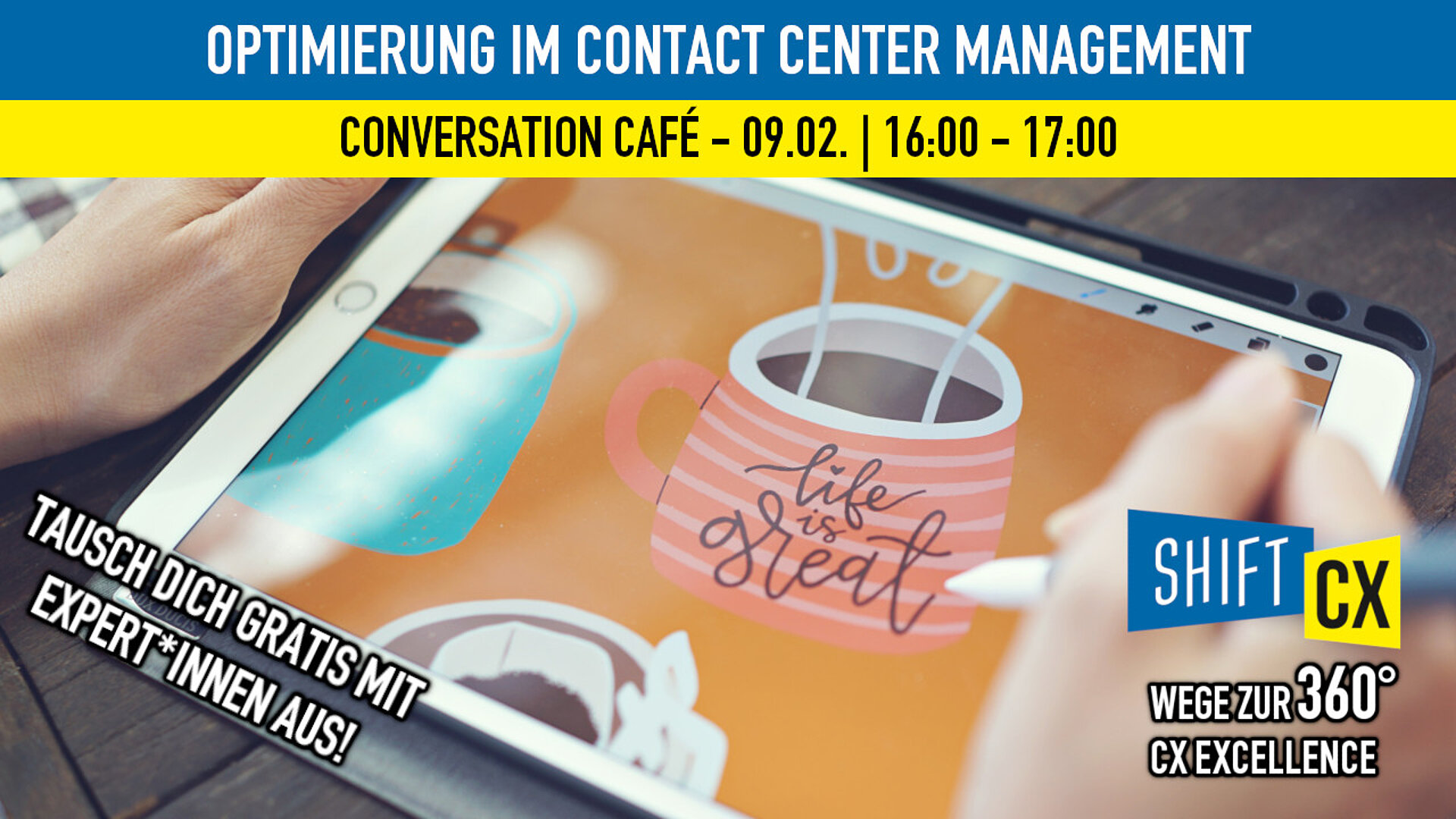 Conversation Café - Optimierung im Contact Center Management