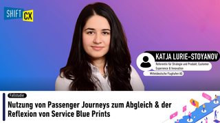 Nutzung von Passenger Journeys zum Abgleich & der Reflexion von Service Blue Prints